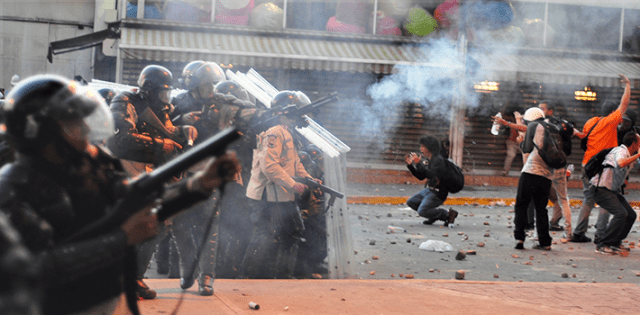 venezuela kaaos ja mellakat