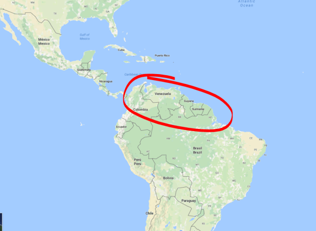 Venezuela on map.PNG